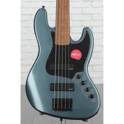  Squier Contemporary Active Jazz Bass HH V - Gunmetal Metallic