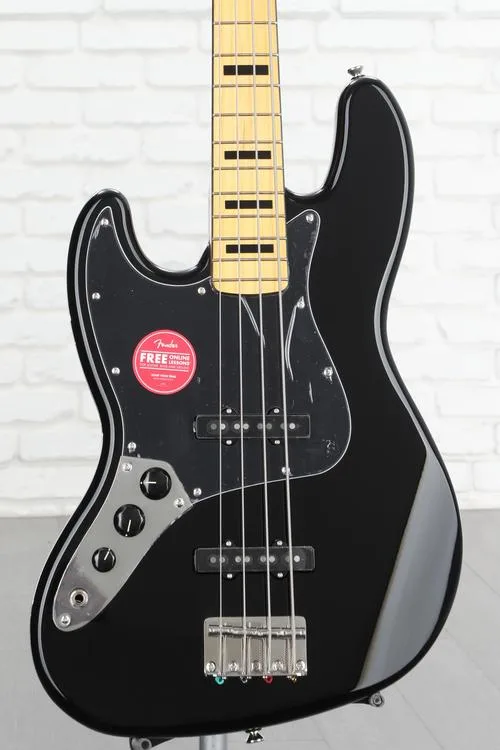 Squier Classic Vibe '70s Jazz Bass, Left-handed - Black