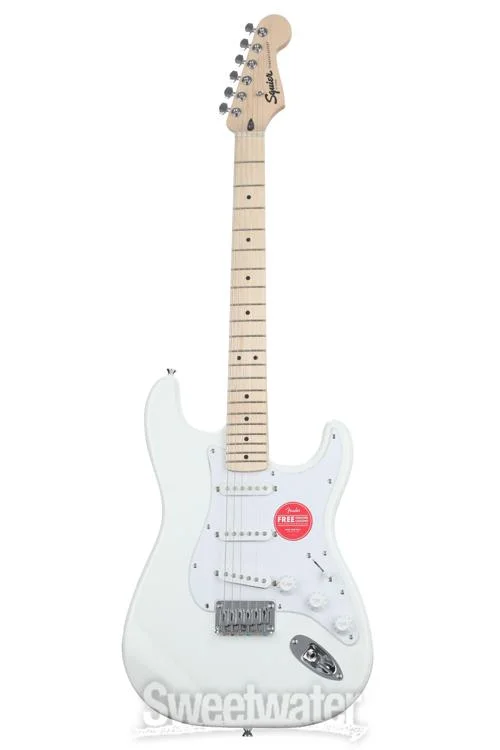  Squier Sonic Stratocaster HT Electric Guitar - White