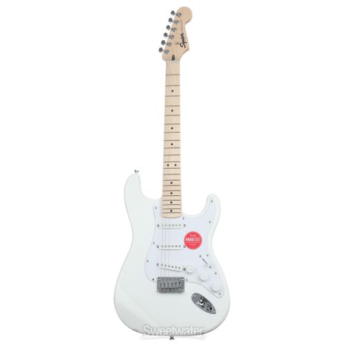  Squier Sonic Stratocaster HT Electric Guitar - White