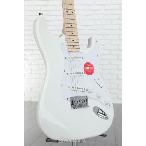  Squier Sonic Stratocaster HT Electric Guitar - White