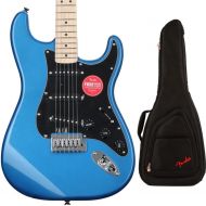 Squier Affinity Series Stratocaster Electric Guitar with Gig Bag - Lake Placid Blue with Maple Fingerboard