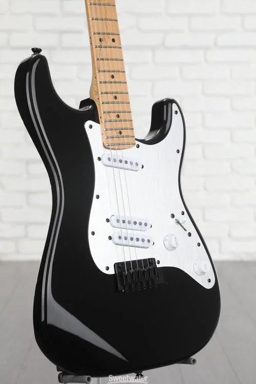  Squier Contemporary Stratocaster Special - Black with Silver Anodized Pickguard Demo