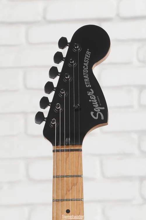  Squier Contemporary Stratocaster Special - Black with Silver Anodized Pickguard Demo