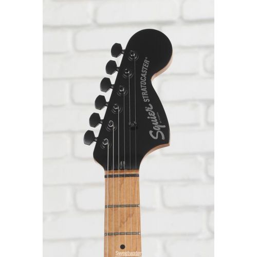  Squier Contemporary Stratocaster Special - Black with Silver Anodized Pickguard Demo