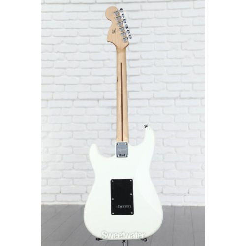  Squier Affinity Series Stratocaster Electric Guitar - Olympic White with Laurel Fingerboard