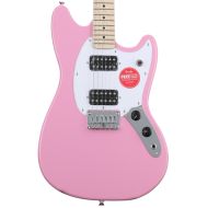 Squier Sonic Mustang HH Solidbody Electric Guitar - Flash Pink