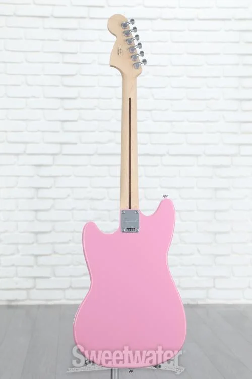  Squier Sonic Mustang HH Solidbody Electric Guitar - Flash Pink