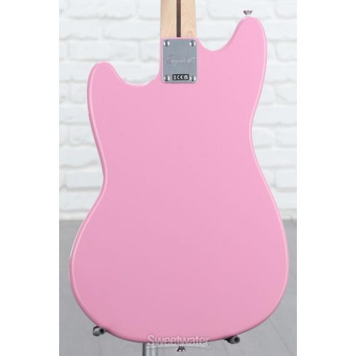  Squier Sonic Mustang HH Solidbody Electric Guitar - Flash Pink