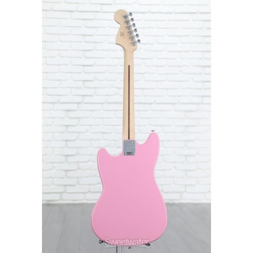  Squier Sonic Mustang HH Solidbody Electric Guitar - Flash Pink