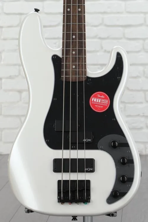 Squier Contemporary Active Precision Bass PH - Pearl White Demo