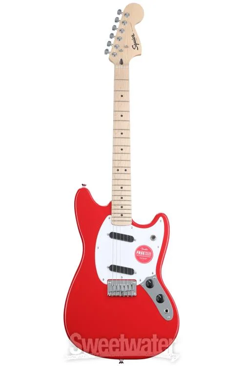  Squier Sonic Mustang Solidbody Electric Guitar - Torino Red