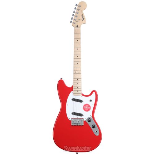  Squier Sonic Mustang Solidbody Electric Guitar - Torino Red