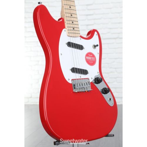  Squier Sonic Mustang Solidbody Electric Guitar - Torino Red