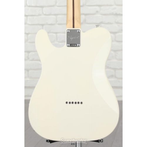  Squier Affinity Series Telecaster Electric Guitar - Olympic White with Laurel Fingerboard