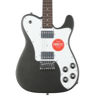 Squier Affinity Series Telecaster Deluxe Electric Guitar - Charcoal Frost Metallic with Laurel Fingerboard