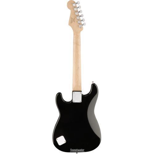  Squier Mini Stratocaster Electric Guitar - Black with Laurel Fingerboard