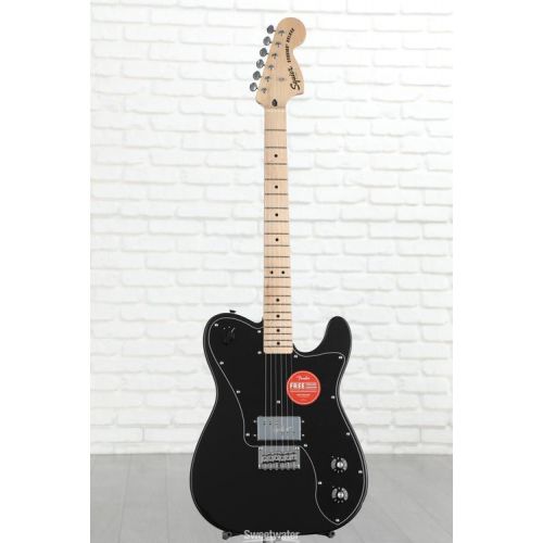  Squier Paranormal Esquire Deluxe Solidbody Electric Guitar - Metallic Black