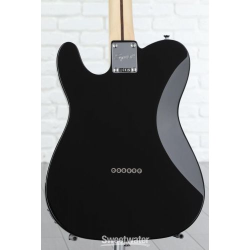  Squier Affinity Series Telecaster Electric Guitar - Black, Sweetwater Exclusive