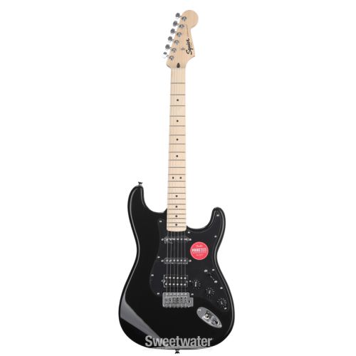  Squier Sonic Stratocaster HSS Electric Guitar - Black