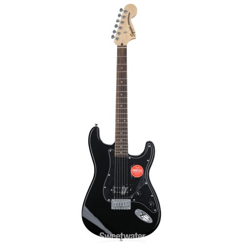  Squier Affinity Series Stratocaster H HT - Black, Sweetwater Exclusive