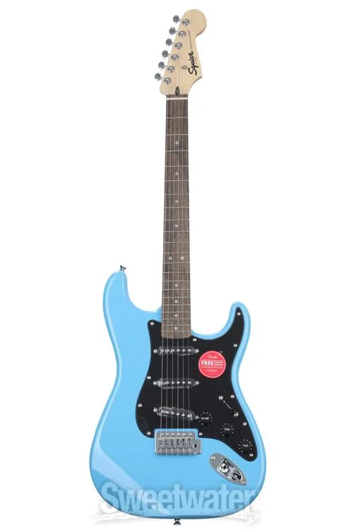  Squier Sonic Stratocaster Electric Guitar - California Blue with Laurel Fingerboard