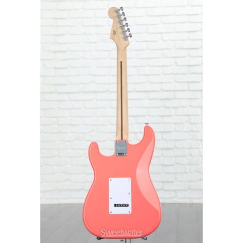  Squier Sonic Stratocaster HSS Electric Guitar - Tahitian Coral