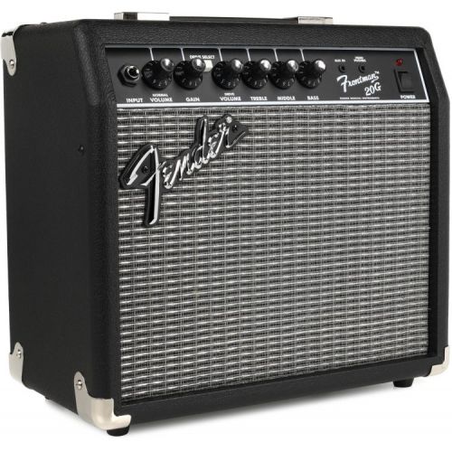  Squier Affinity Series Telecaster Deluxe Electric Guitar and Frontman 20G Combo Amp Bundle - Black with Maple Fingerboard