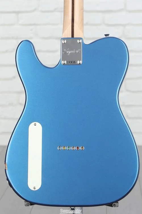  Squier Paranormal Cabronita Telecaster Thinline - Lake Placid Blue with Parchment Pickguard Demo