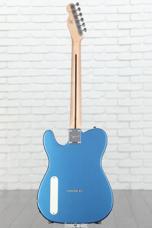  Squier Paranormal Cabronita Telecaster Thinline - Lake Placid Blue with Parchment Pickguard Demo