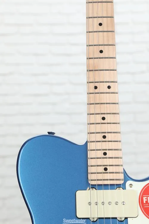  Squier Paranormal Cabronita Telecaster Thinline - Lake Placid Blue with Parchment Pickguard Demo