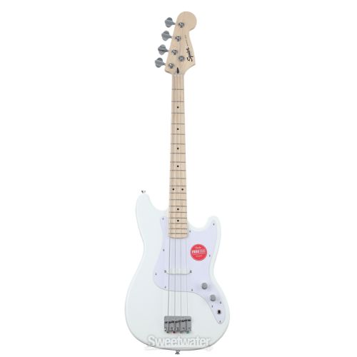  Squier Sonic Bronco Bass Essentials Bundle - Arctic White