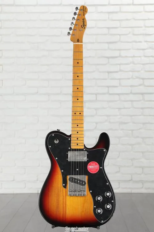  Squier Classic Vibe '70s Telecaster Custom - 3-Tone Sunburst