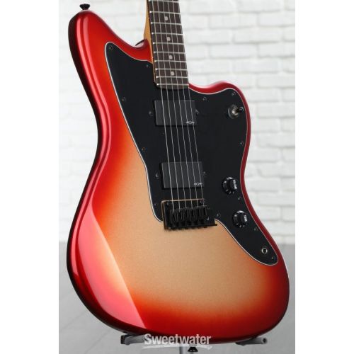  Squier Contemporary Active Jazzmaster HH Electric Guitar - Sunset Metallic