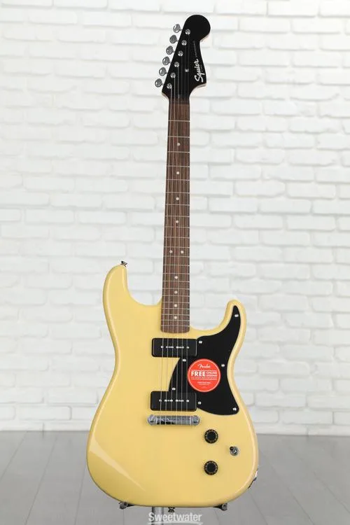  Squier Paranormal Strat-O-Sonic Electric Guitar - Vintage Blonde