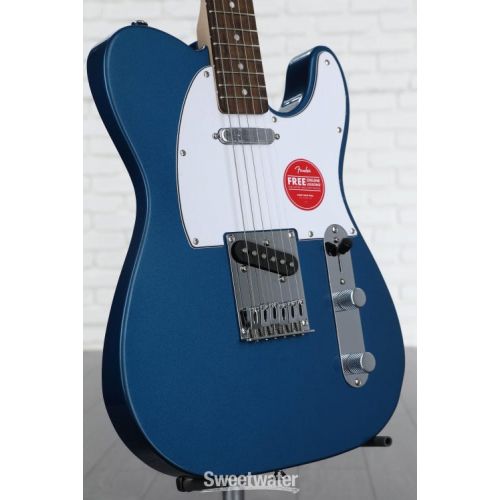  Squier Affinity Series Telecaster Electric Guitar - Lake Placid Blue with Laurel Fingerboard