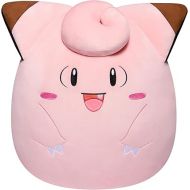 Squishmallows Pokemon 14-Inch Clefairy Plush - Add Clefairy to Your Squad, Ultrasoft Stuffed Animal Medium Plush, Official Kelly Toy Plush