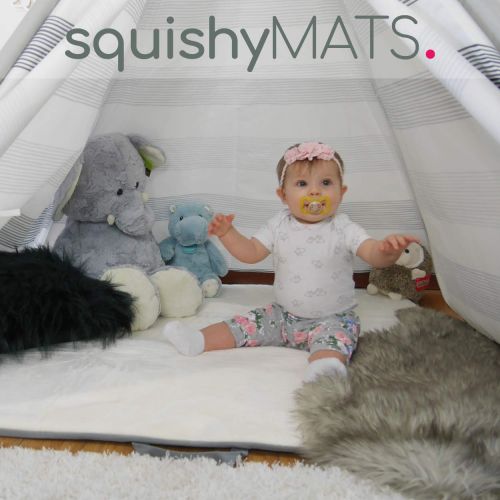  Squishy Mats Jumbo Squishy Mat, XL Baby Play mat, Easy Clean, Portable, Non-Slip