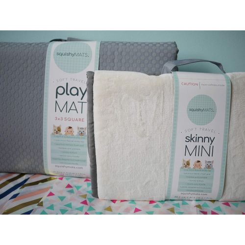  Squishy Mats Jumbo Squishy Mat, XL Baby Play mat, Easy Clean, Portable, Non-Slip