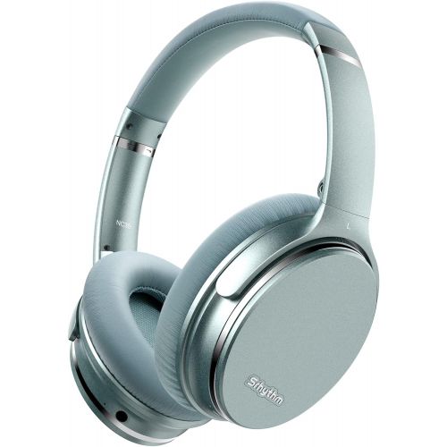  [아마존베스트]Noise cancelling headphones, foldable, wireless, Bluetooth 5.0, Srhythm NC35 over-ear, lightweight, with quick charge, CVC8.0 microphones, mega bass, over 40 hours playtime, low la