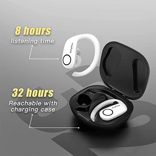  [아마존베스트]Wireless In-Ear Bluetooth Headphones V5.0, Srhythm Soulmate S2 Wireless Earphones with Apt-X/Low Latency, CVC8.0 Microphones, 32 Hours Battery Life, Voice Assistant for Sports, Tra