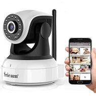 [아마존 핫딜]  [아마존핫딜]Sricam 1080P Wlan IP Kamera Indoor UEberwachungskamera Innen Handy, Hund/ Baby Monitor mit P2P Infrarot Nachtsicht - Bewegungserkennung - Zwei Wege Audio, SP017