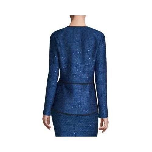  St. John Luster Sequin-Knit Jacket