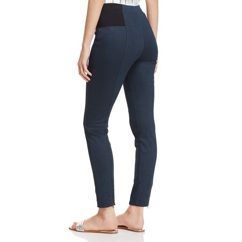  St. John Cropped Denim Leggings