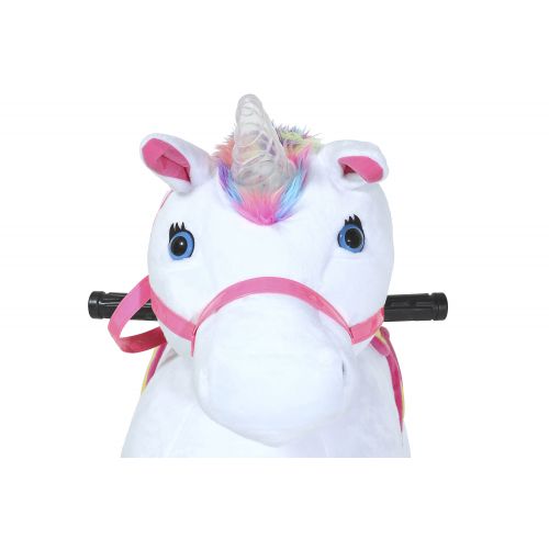  6 Volt Stable Buddies Willow Unicorn Plush Ride-On by Dynacraft