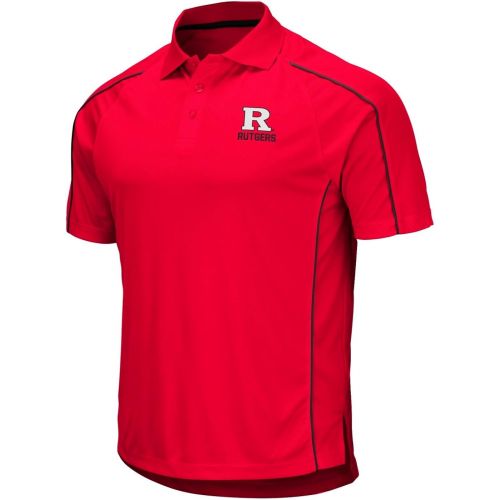  Stadium Athletics Rutgers Scarlet Knights NCAA Bunker Mens Performance Polo Shirt