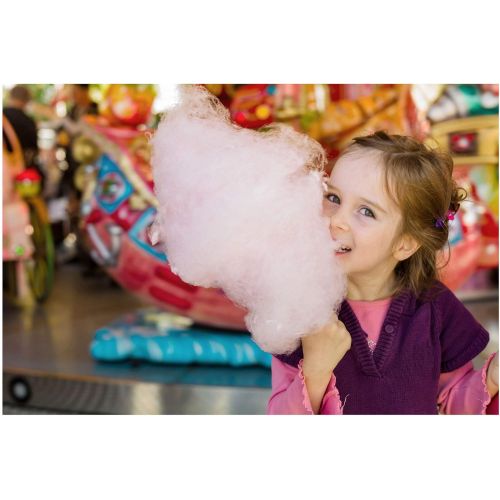  [아마존베스트]Stagecaptain CFM-500 Candy Floss Machine for Home - Cotton Candy Maker for Childrens Birthday Parties - 500 W Power for Short Warming Time - Suitable for Sugar or Sweets - Easy to