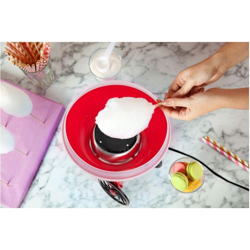  [아마존베스트]Stagecaptain CFM-500 Candy Floss Machine for Home - Cotton Candy Maker for Childrens Birthday Parties - 500 W Power for Short Warming Time - Suitable for Sugar or Sweets - Easy to