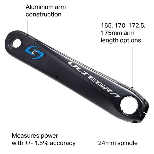  Stages Cycling Gen 3 Shimano Ultegra R8000 Single Leg Power Meter Crank Arm