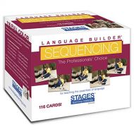 Stages Learning Materials Language Builder Sequencing Flash Cards Photo Action and Self-Help Skills Sequence Cards for Autism Education and ABA Therapy